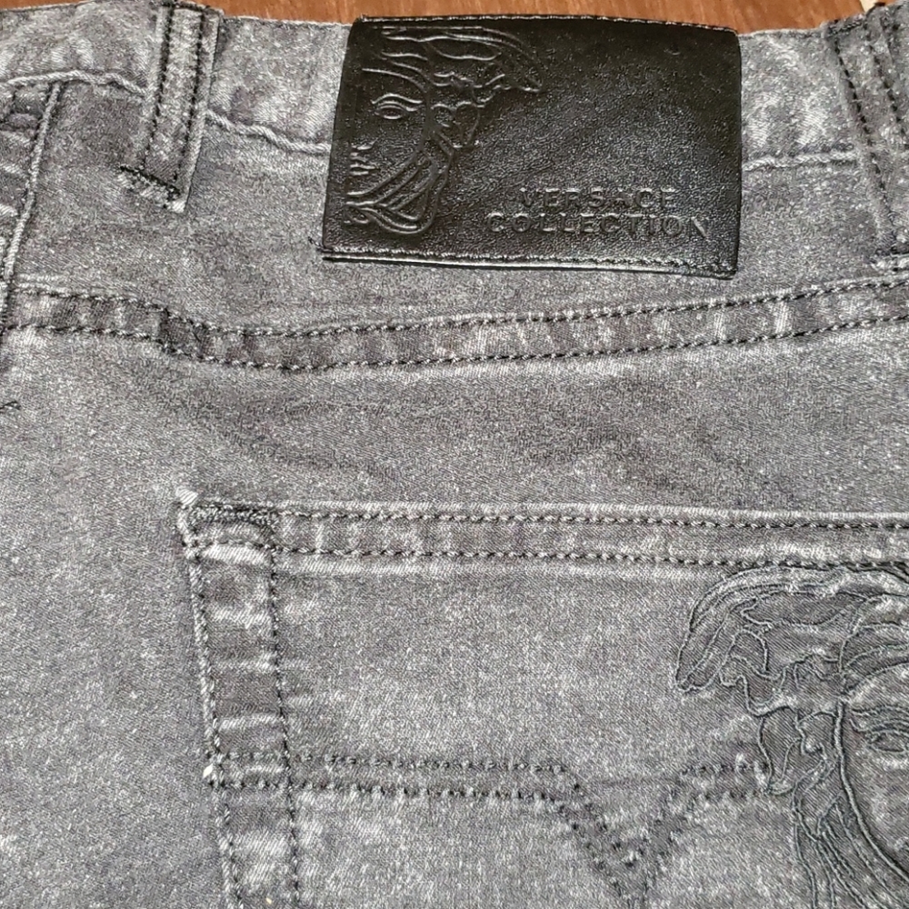 Versace Collection Slim Black Jeans